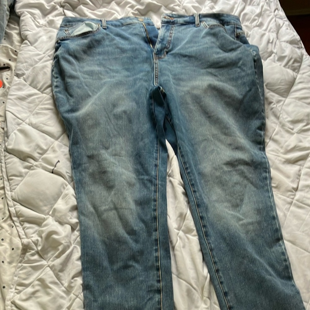 True time, blue high-rise, curvy jeans
